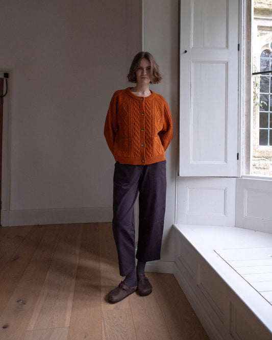 Margate Relaxed Trousers Dove Grey Twill