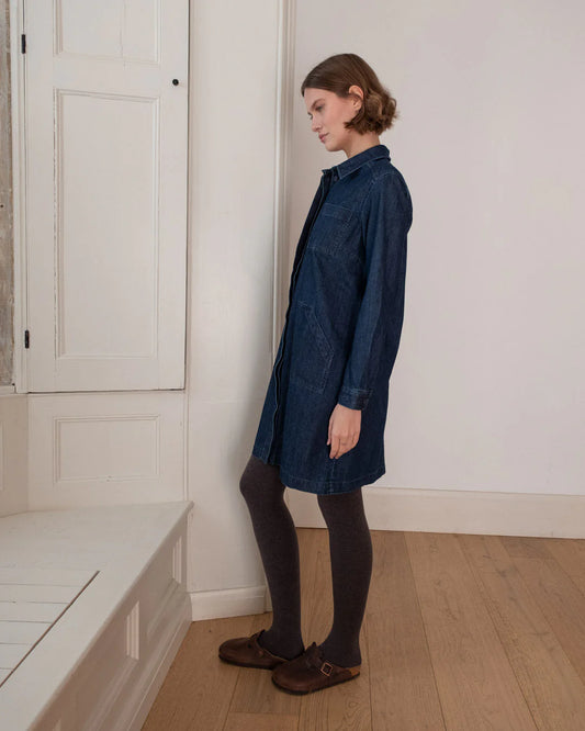 Ocean Shirt Dress Denim