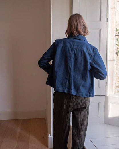 Maya Relaxed Jacket Denim