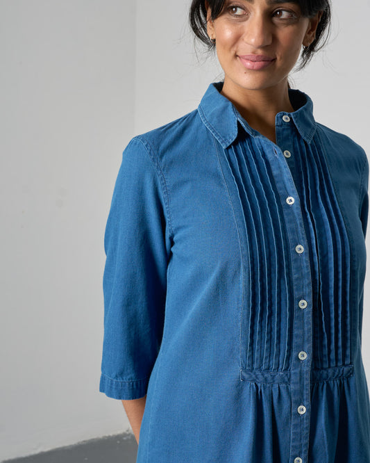 Betty Tunic - Textured Denim