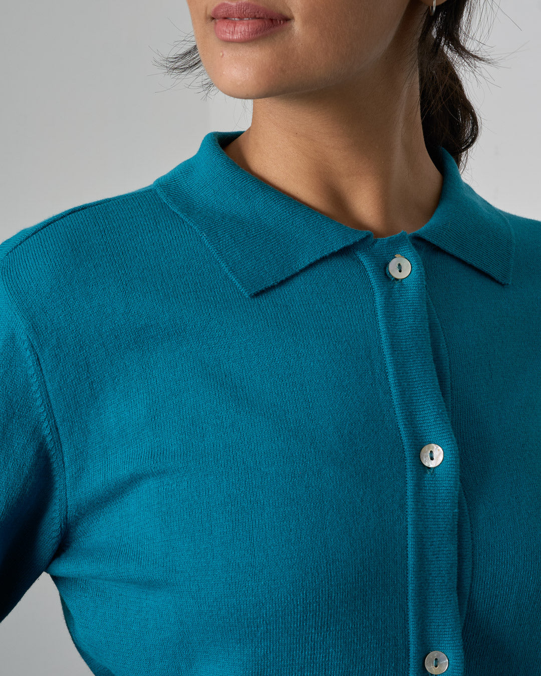 Alba Cardigan Sea Green