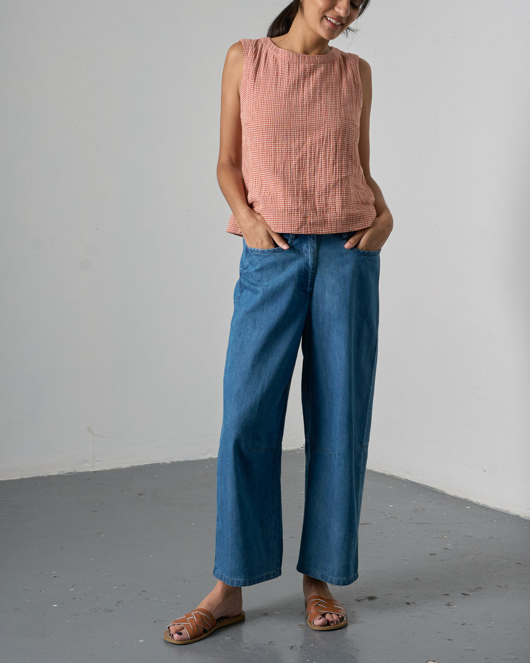 Alicia Trousers - Denim