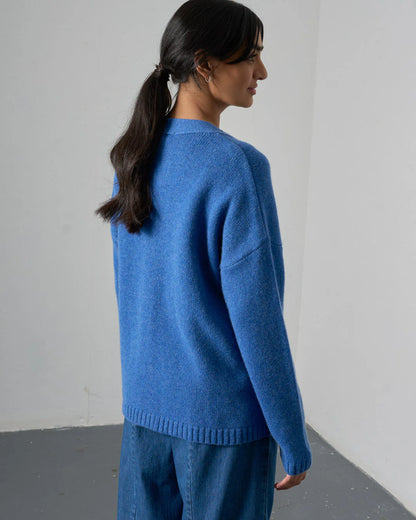 Med Blue Kora Cardigan