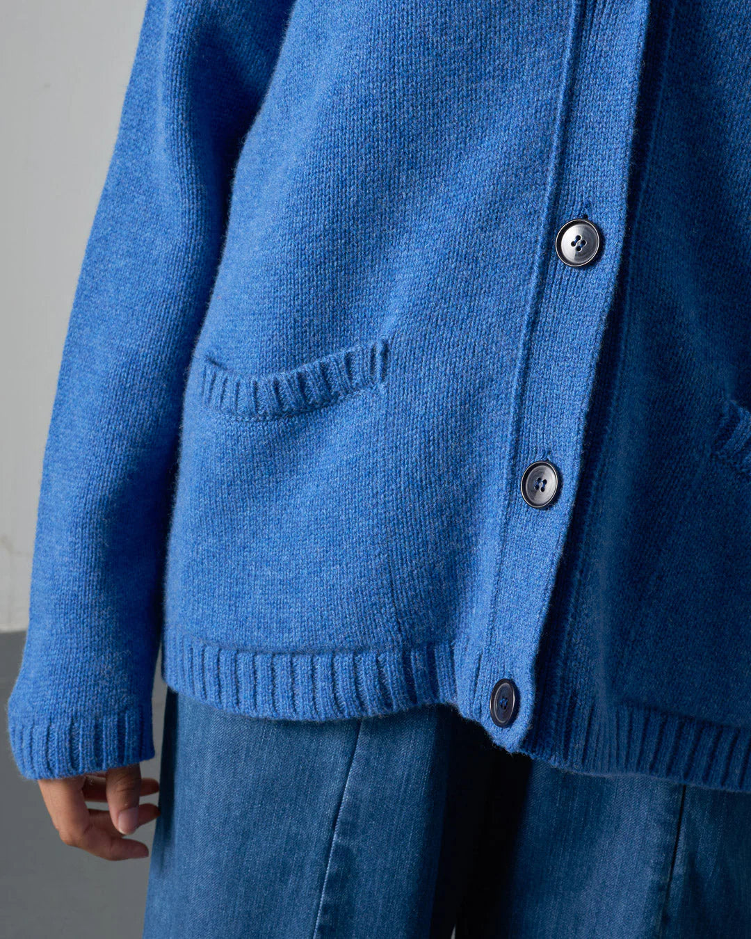 Med Blue Kora Cardigan