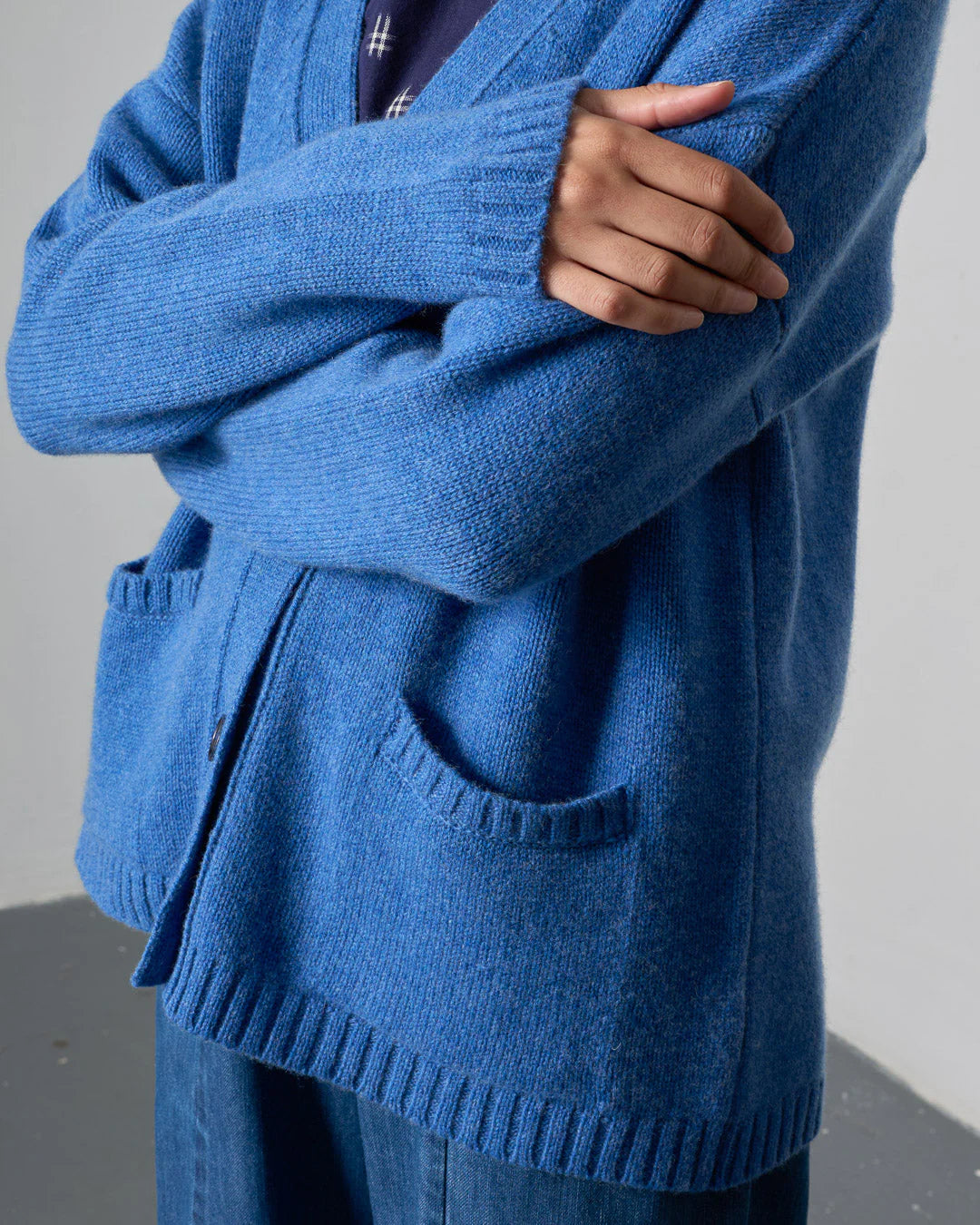 Med Blue Kora Cardigan