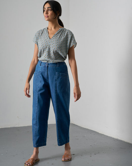 Lorren Trousers - Denim