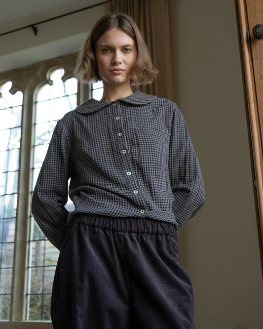 Orla Casual Trousers Dove Grey Cord