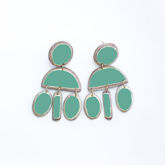 Waste Paper Nesta Earrings
