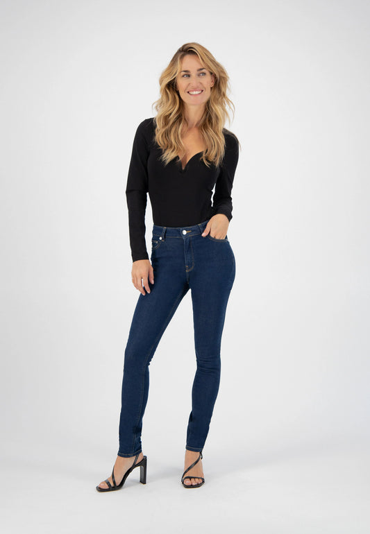 Products Mud Jeans Skinny Hazen in Strong Blue