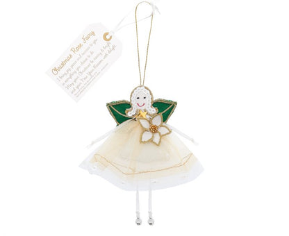 Christmas Rose Fairy